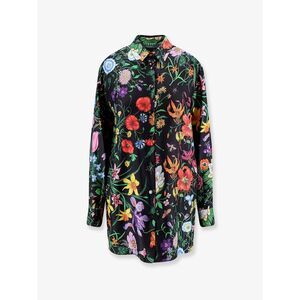 Gucci Women Printed Silk Shirt